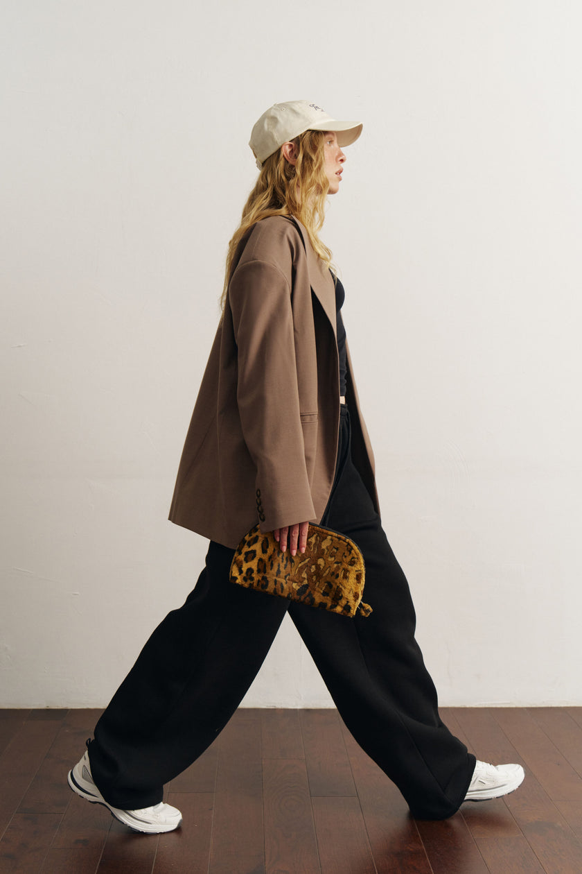 Піджак коричневий оверсайз