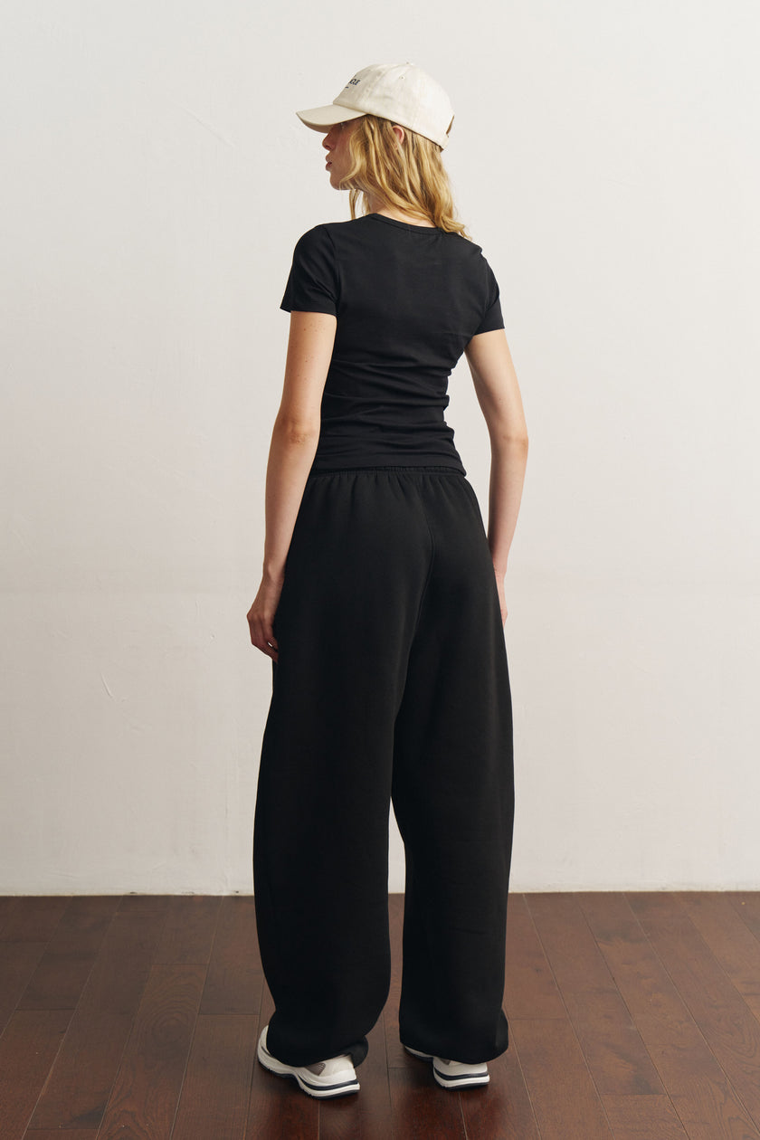 Штани балони утеплені чорні