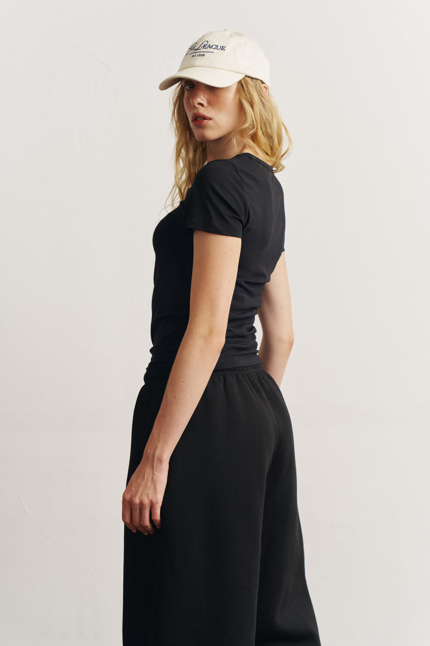 Штани балони утеплені чорні