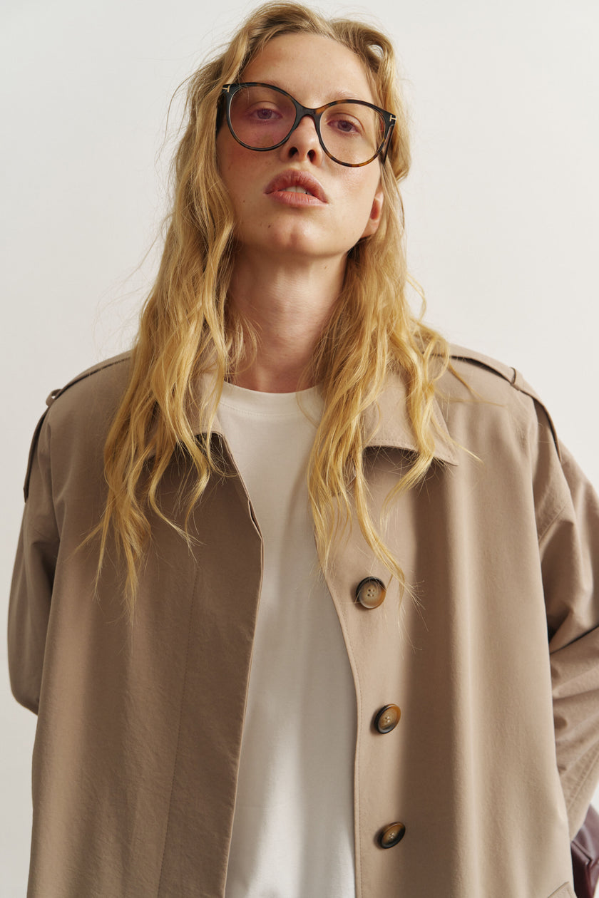 Тренч жіночий на підкладці