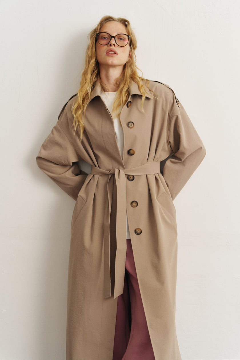 Тренч жіночий на підкладці