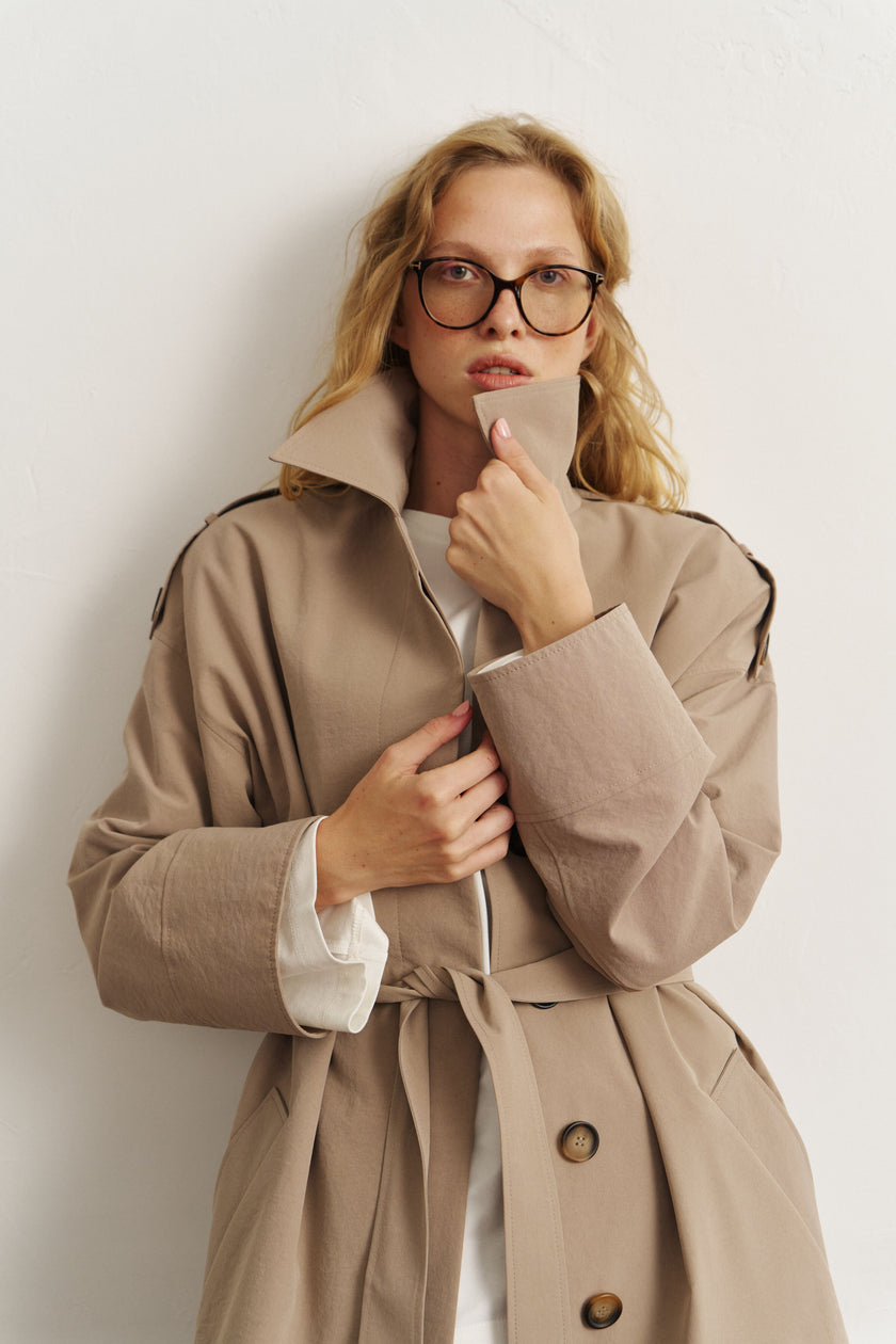 Тренч жіночий на підкладці