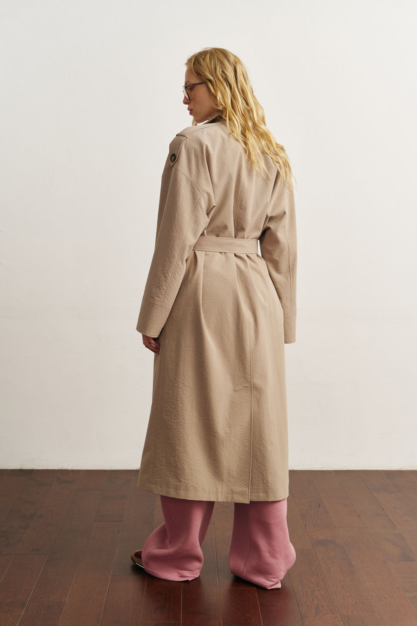 Тренч жіночий на підкладці