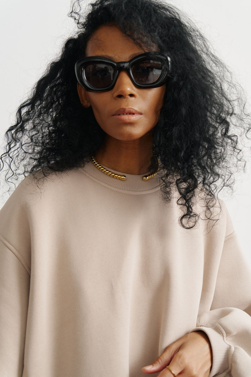 Світшот балон темний таш