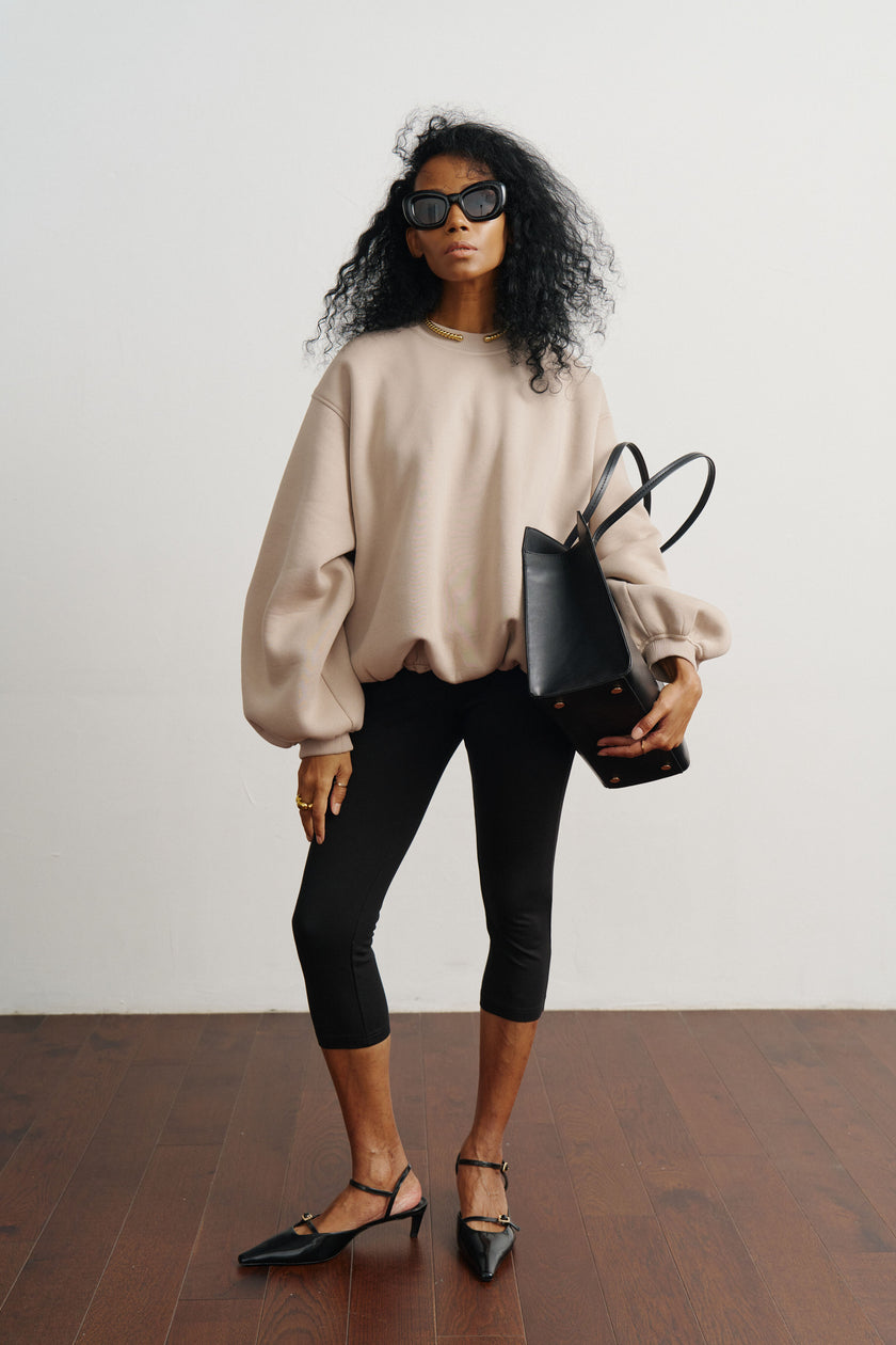 Світшот балон темний таш