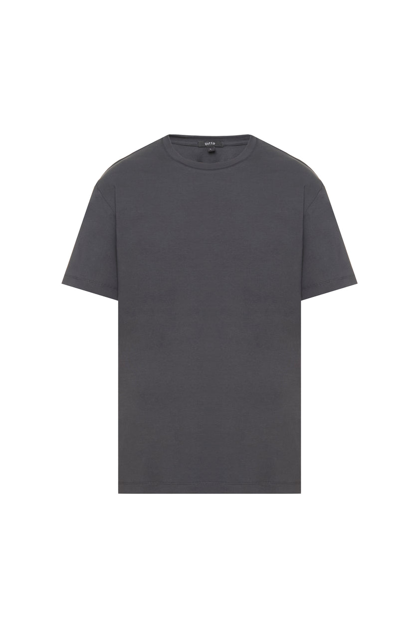 Футболка оверсайз чоловіча графіт