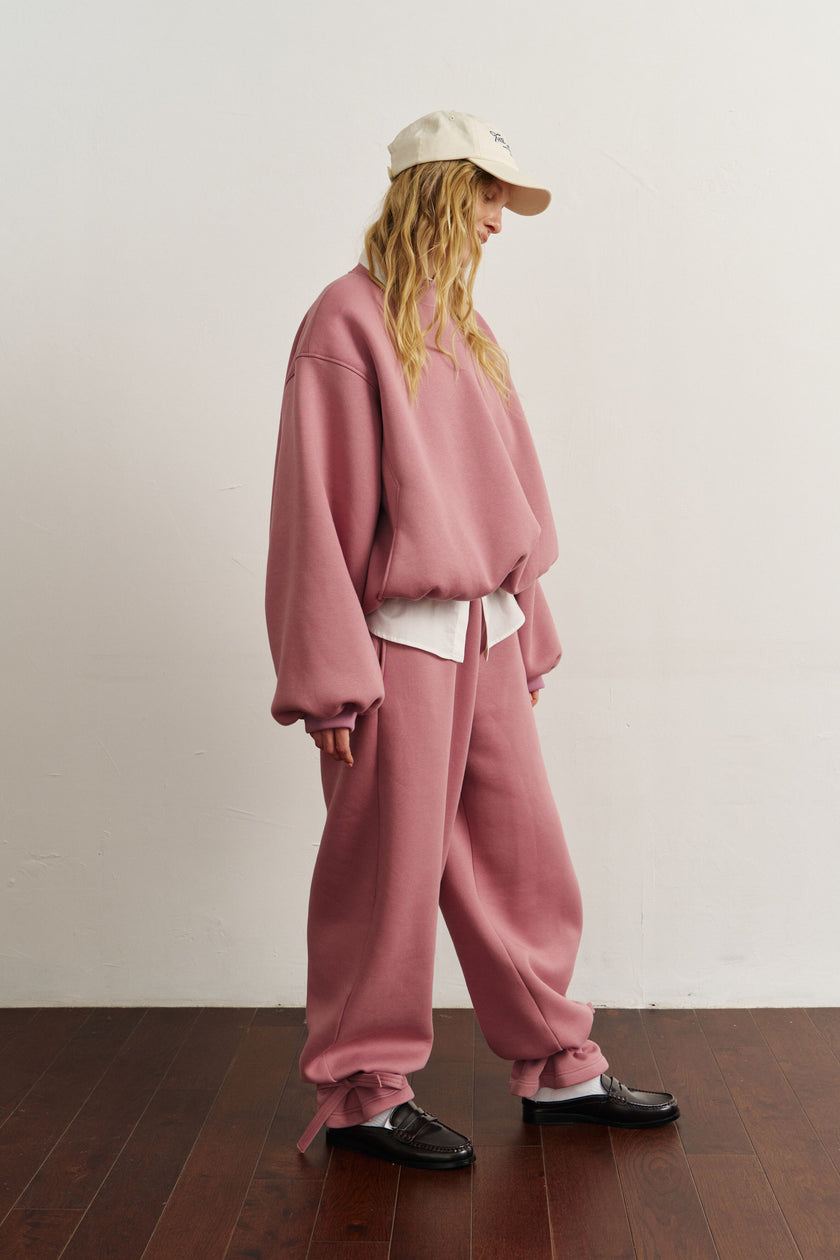 Світшот балон бузковий