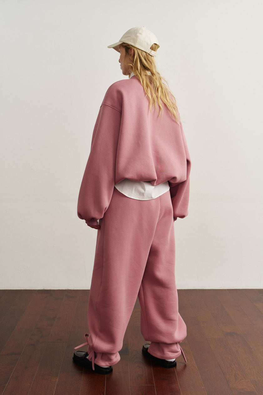 Світшот балон бузковий