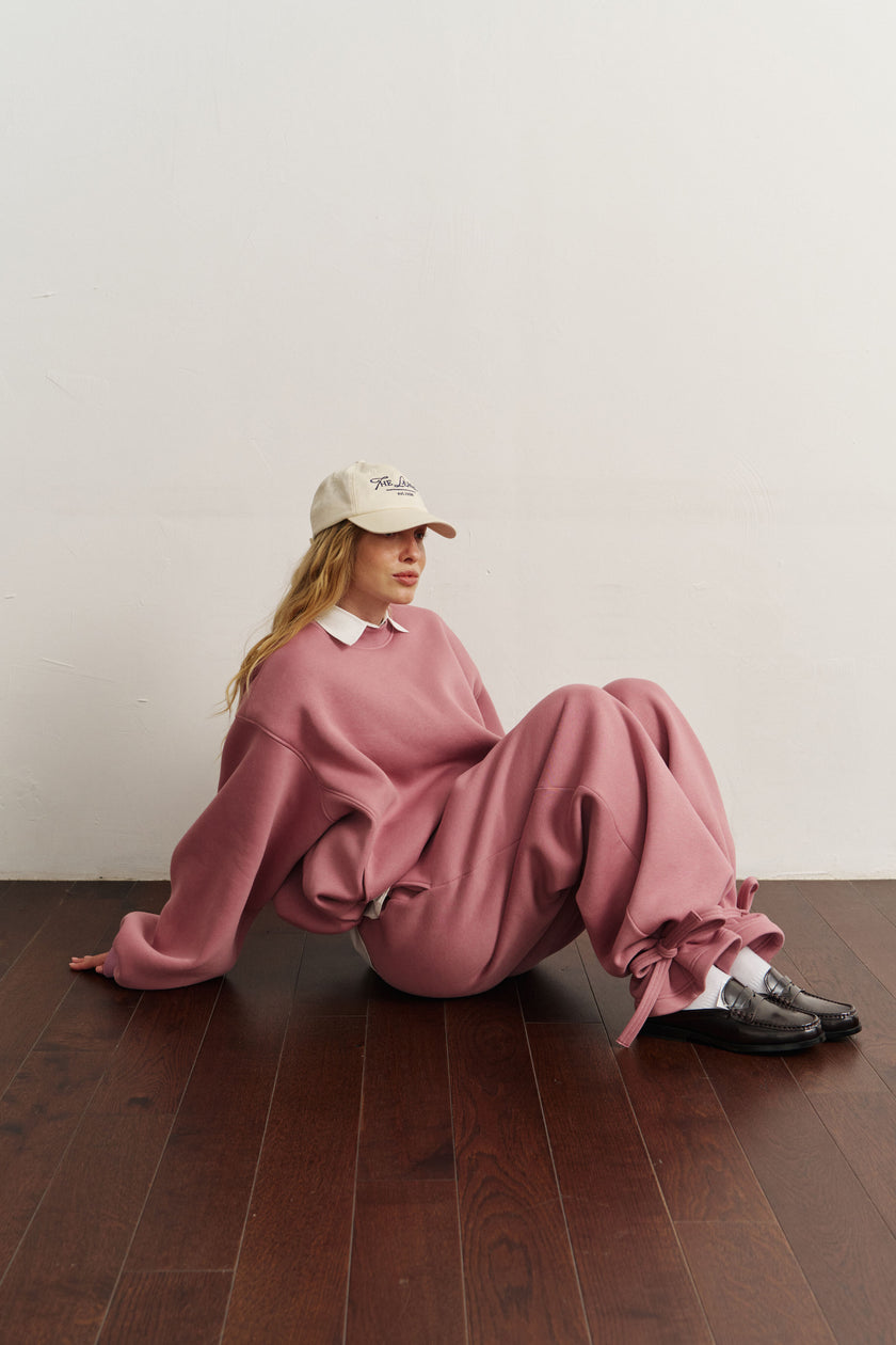 Світшот балон бузковий