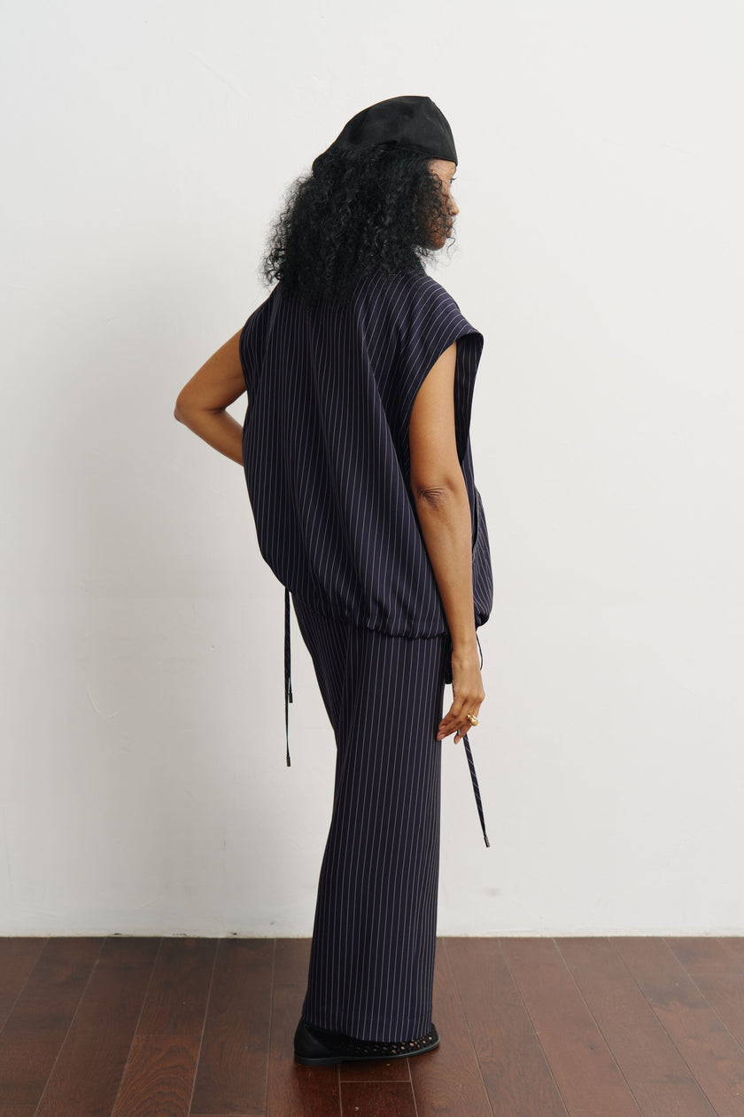 Жилет в смужку