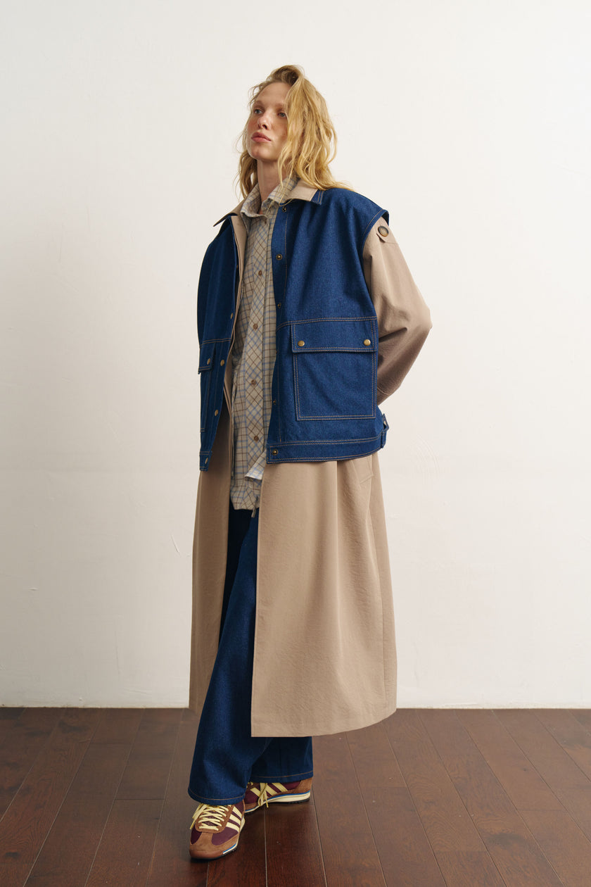 Тренч жіночий на підкладці