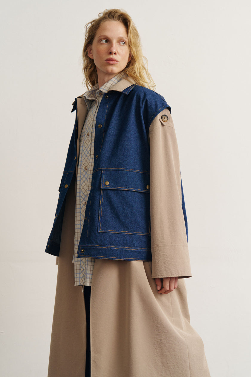 Тренч жіночий на підкладці