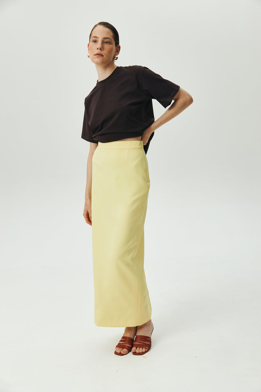 Футболка класична оверсайз шоколад