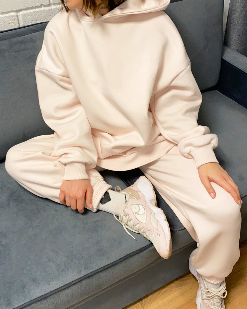 Джогери з начосом пудрові