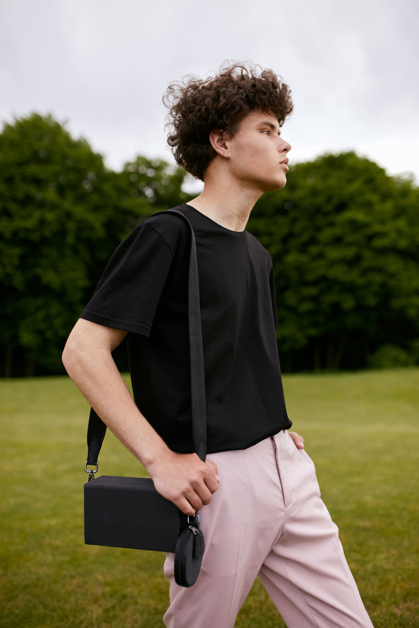 Базова футболка чоловіча чорна