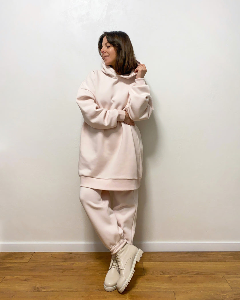 Джогери з начосом пудрові