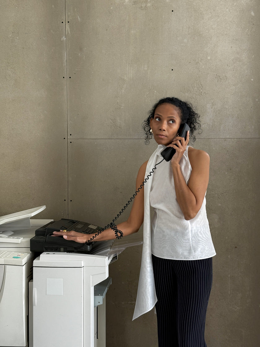 Топ зі шлейфом