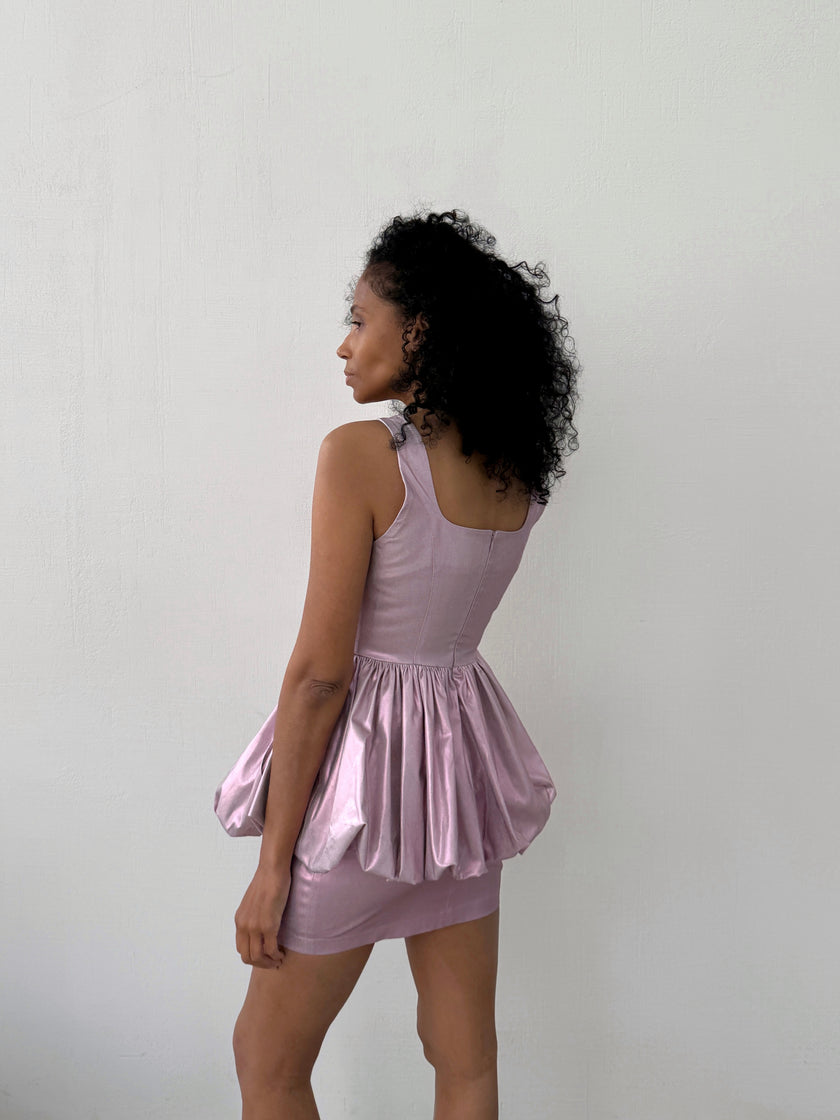 Спідниця міні рожева