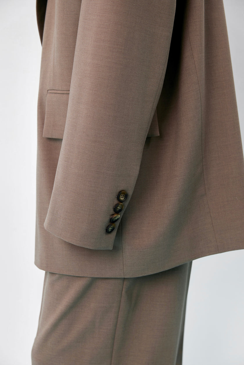 Піджак коричневий оверсайз